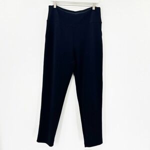 Angel Maternity Pants Women Large Black‎ Good High Waist Tapered Stretch